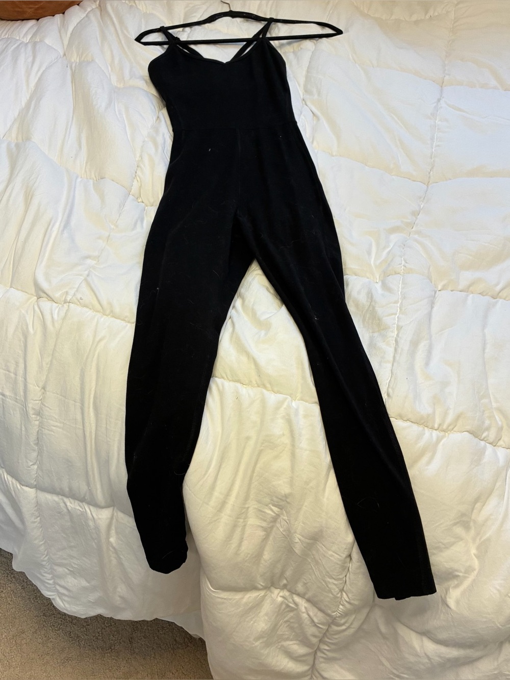 Old Navy Active PowerChill Go Dry tight black jumpsuit